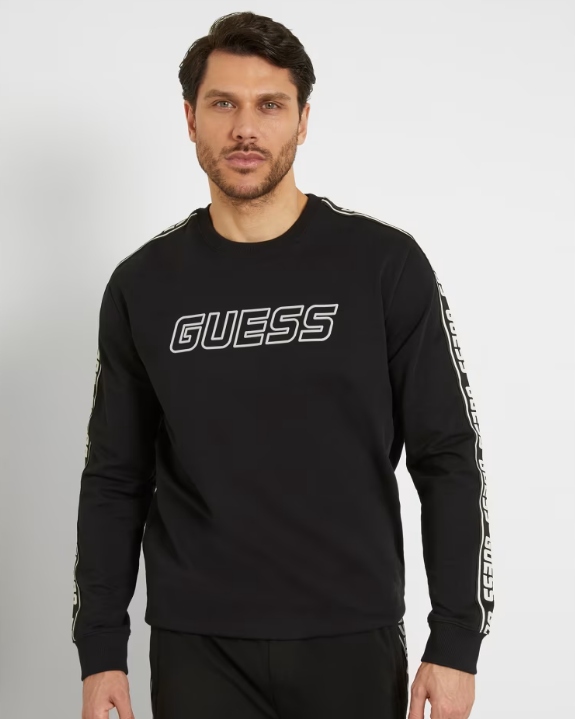 Pánská mikina Guess arlo cn sweatshirt