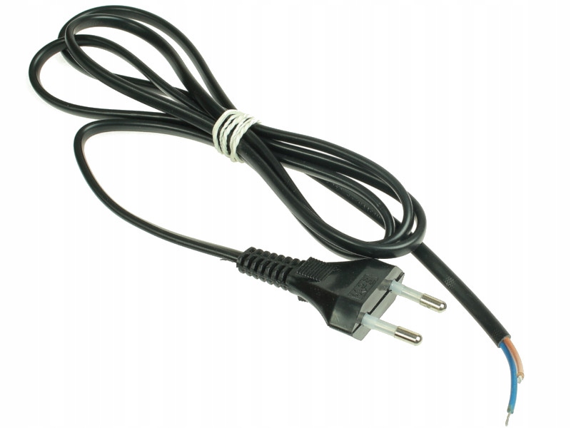 

Kabel zasilający Ac 2x0,75mm 3m