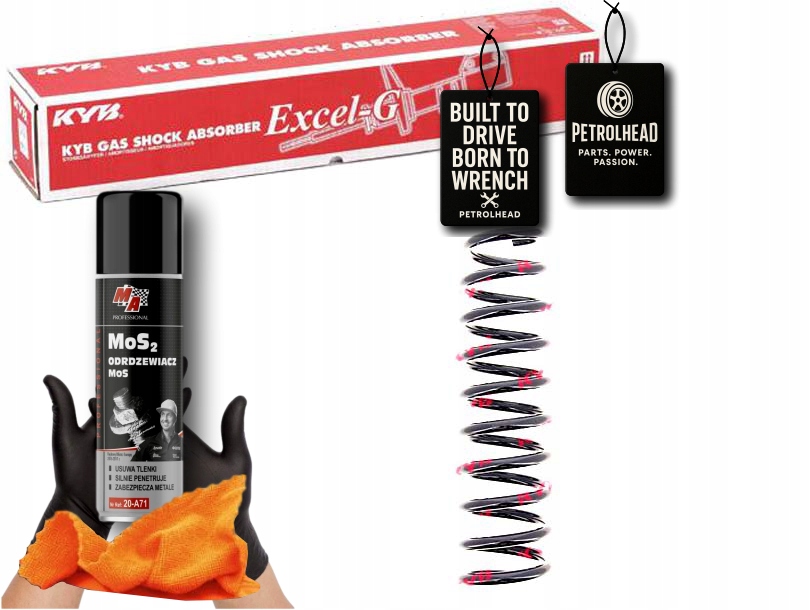 Pružina Zavěšení Zadní L/p Hyundai IX35 Kia Sportag #Petrolhead Pro+ Kit1