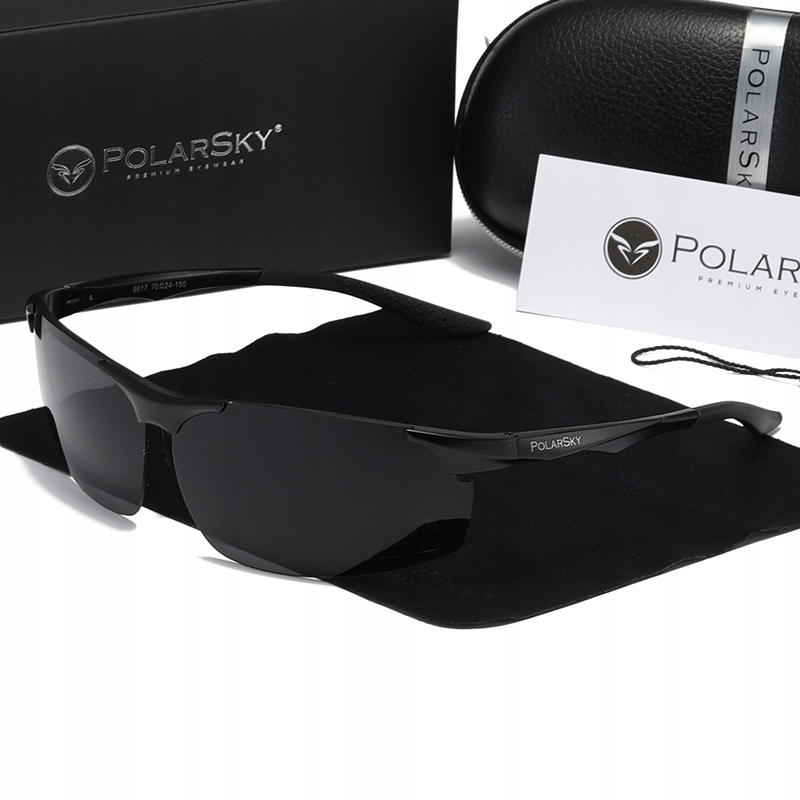 

Aluminiowe Okulary Z Polaryzacją pełny zestaw