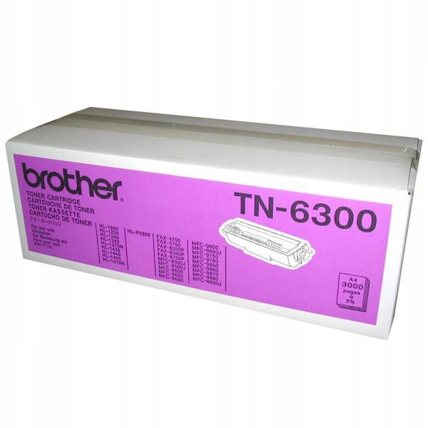 Toner Brother TN6300 čierny