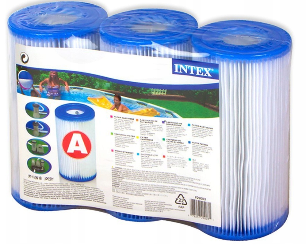 

3 x Wkład A pompa filtr Intex 29000 59900