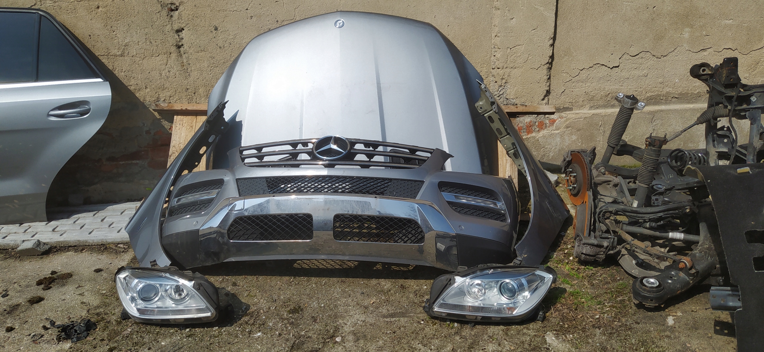 MERCEDES ML 166 KOMPLETNY PRZOD A1668800057 W166 za 12500 zł z Zawada ...