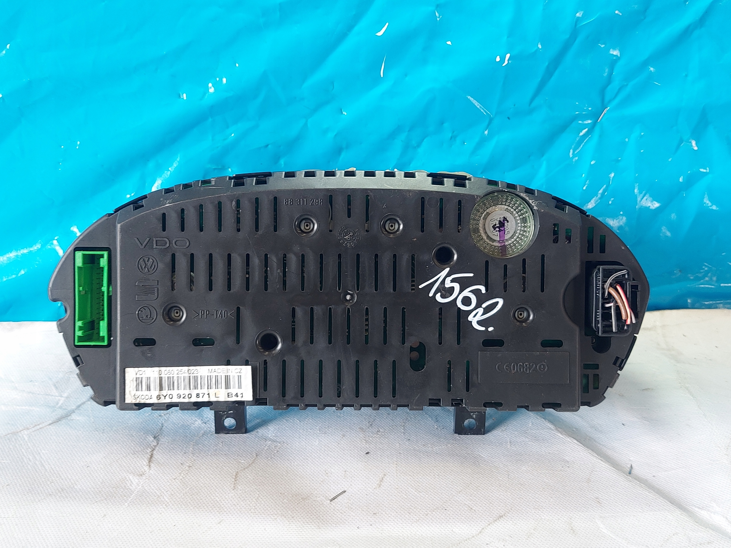 dials clock SKODA FABIA 1.4 B 6Y0920871L