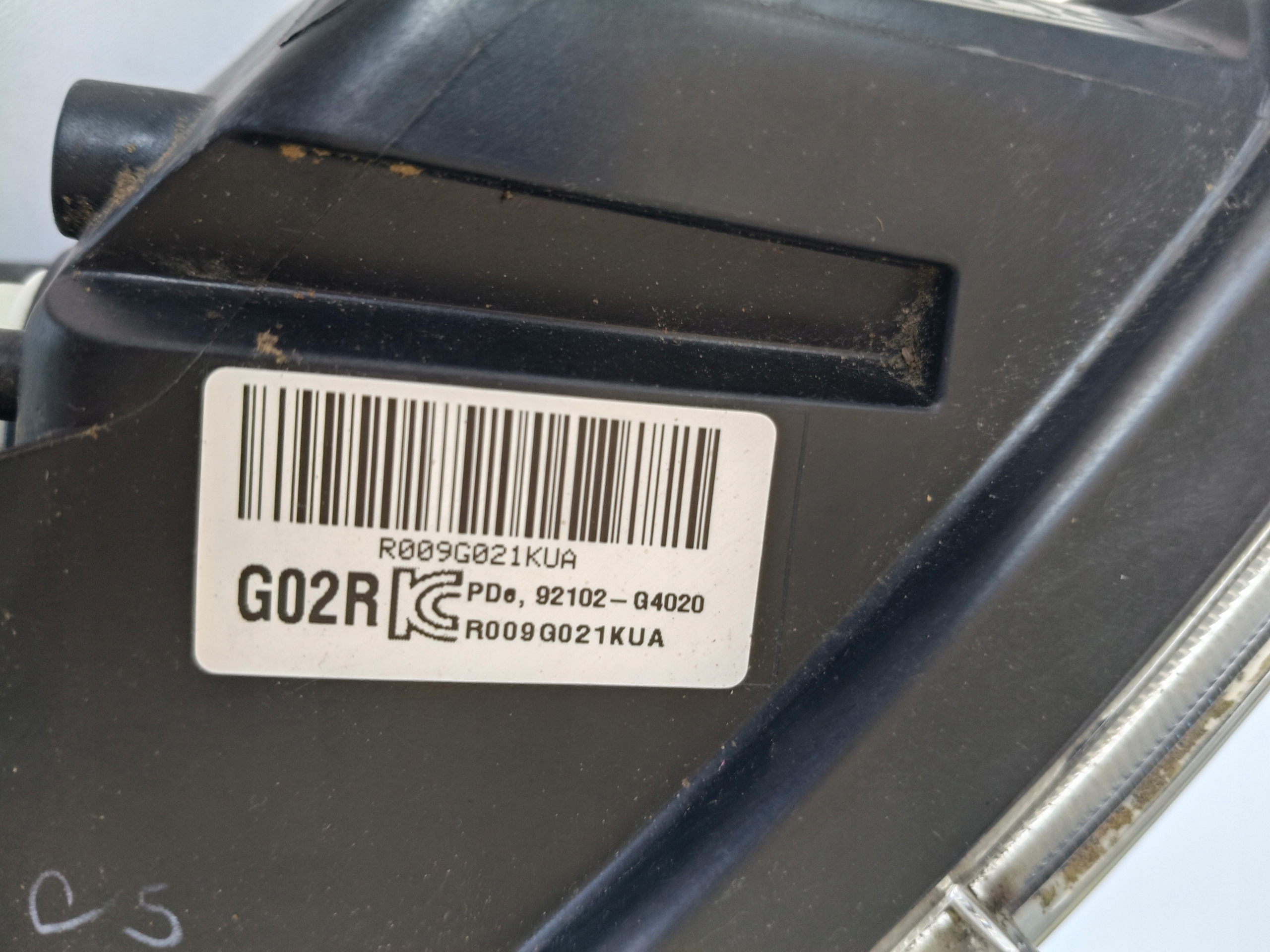 light right REFLEKTOR HYUNDAI I30 III 17
