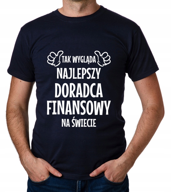 

koszulka Najlepszy Doradca Finansowy prezent