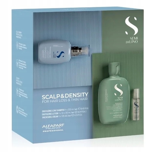 Alfaparf Semi Di Lino Scalp Density Kit Zestaw przeciw wypadaniu włosów