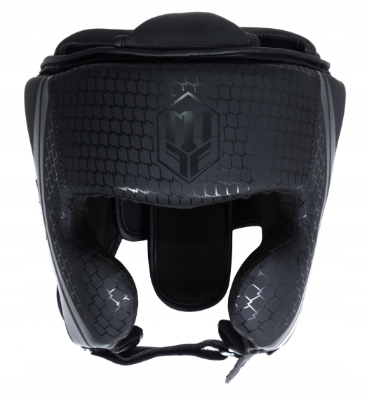 Kask bokserski KTOP-MATT-BLACK L