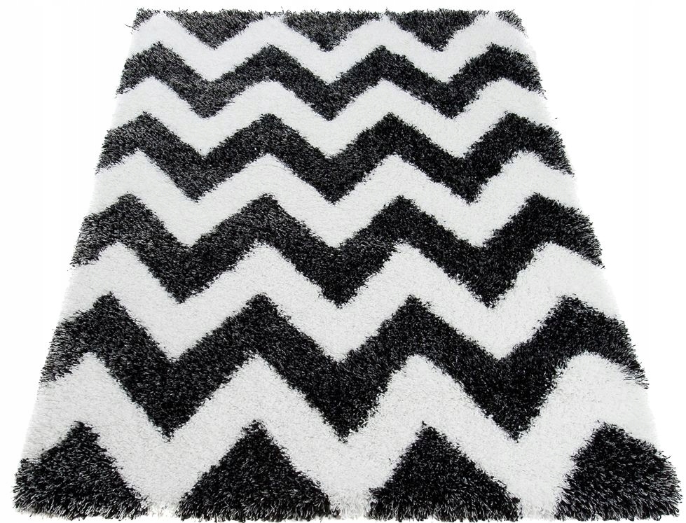 Koberec Shaggy 5 cm 200 x 300 Hrubý mäkký chlpáč #3