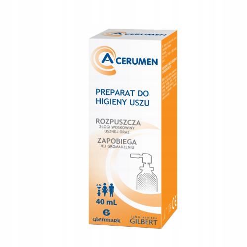 

A-cerumen Spray do higieny uszu płyn 40 ml