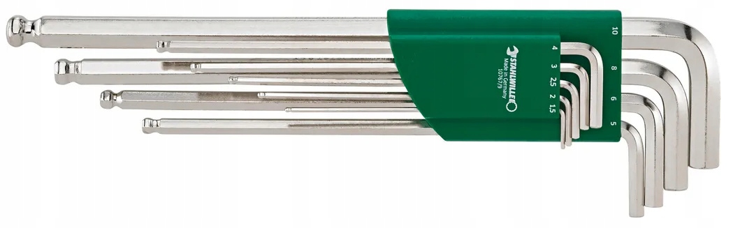 

Zestaw imbusów 1,5-10mm z kulką 9cz. Stahlwille