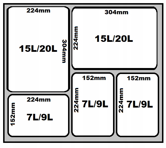 SORTOWNIK KOSZ NA ŚMIECI DO SZUFLADY SZAFKI 20L Rodzaj pojemniki do segregacji