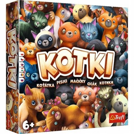 

Trefl Kotki Koty Gra Planszowa Dla Dzieci od 6