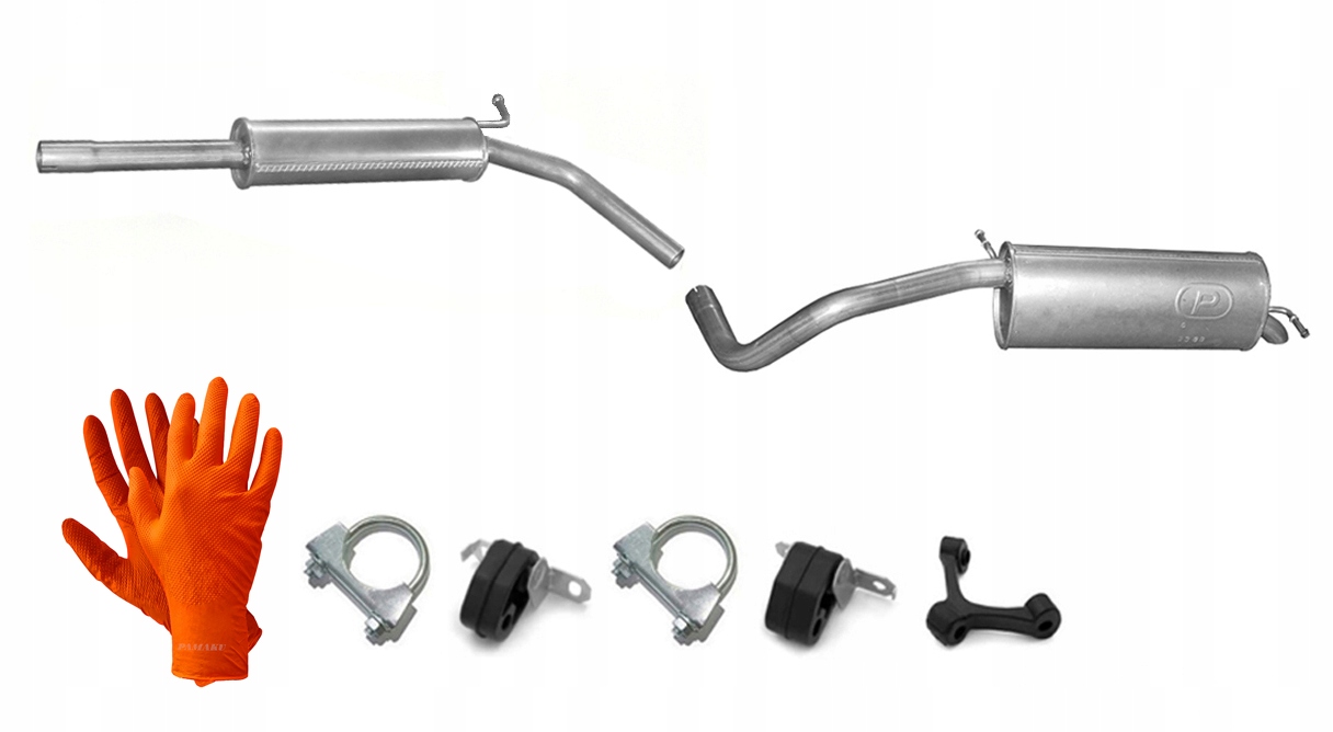 Škoda Fabia 1.6 77 kW (2007-3/2010) Hatchback Tlumič Koncový