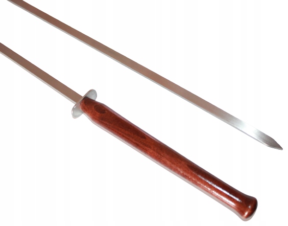 

Szpady do szaszłyków szampury 2szt 10x4 inox 90cm