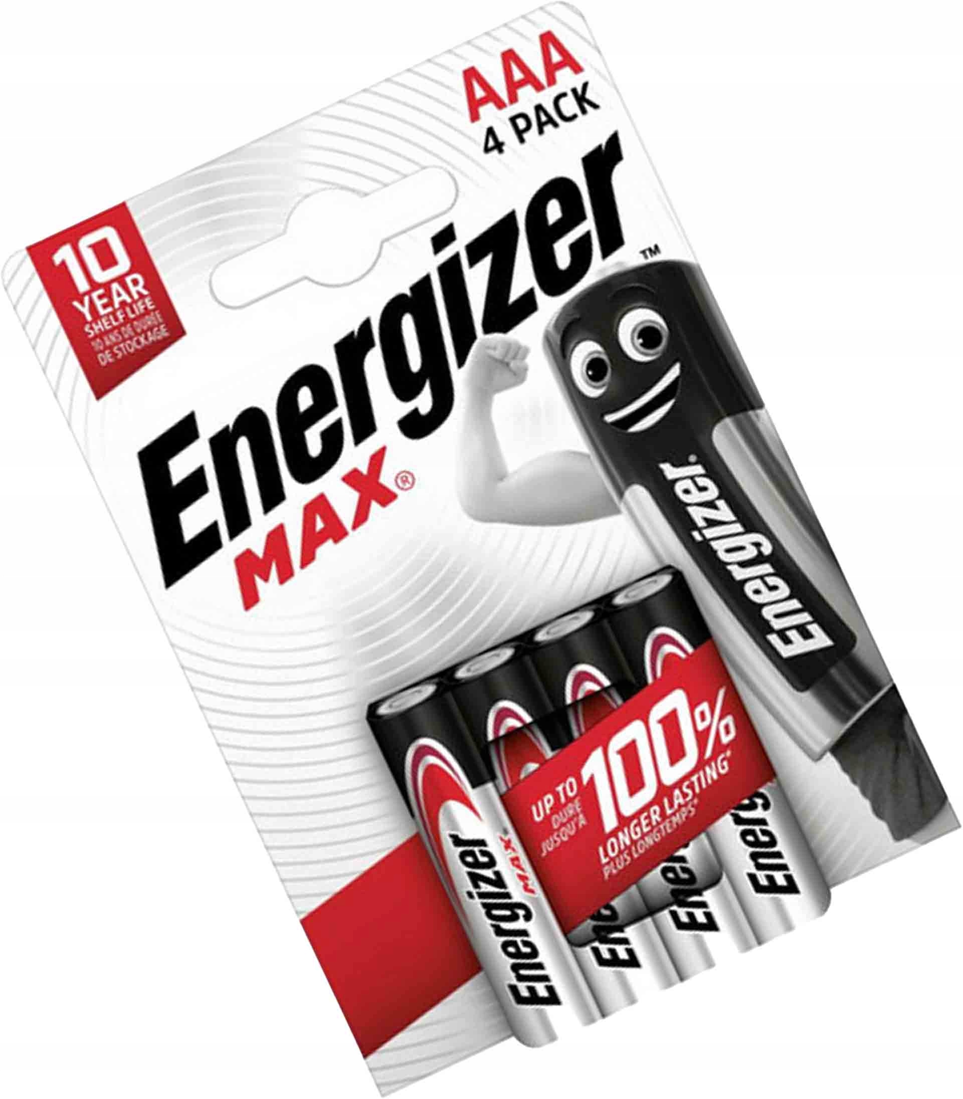

Bateria Energizer Max LR03 Aaa /4 szt/ eco