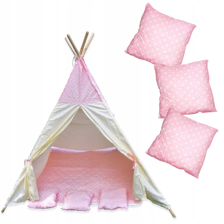 NAMIOT DLA DZIECI TIPI XL MATA+3 PODUSZKI OKAZJA EAN (GTIN) 5906154286596