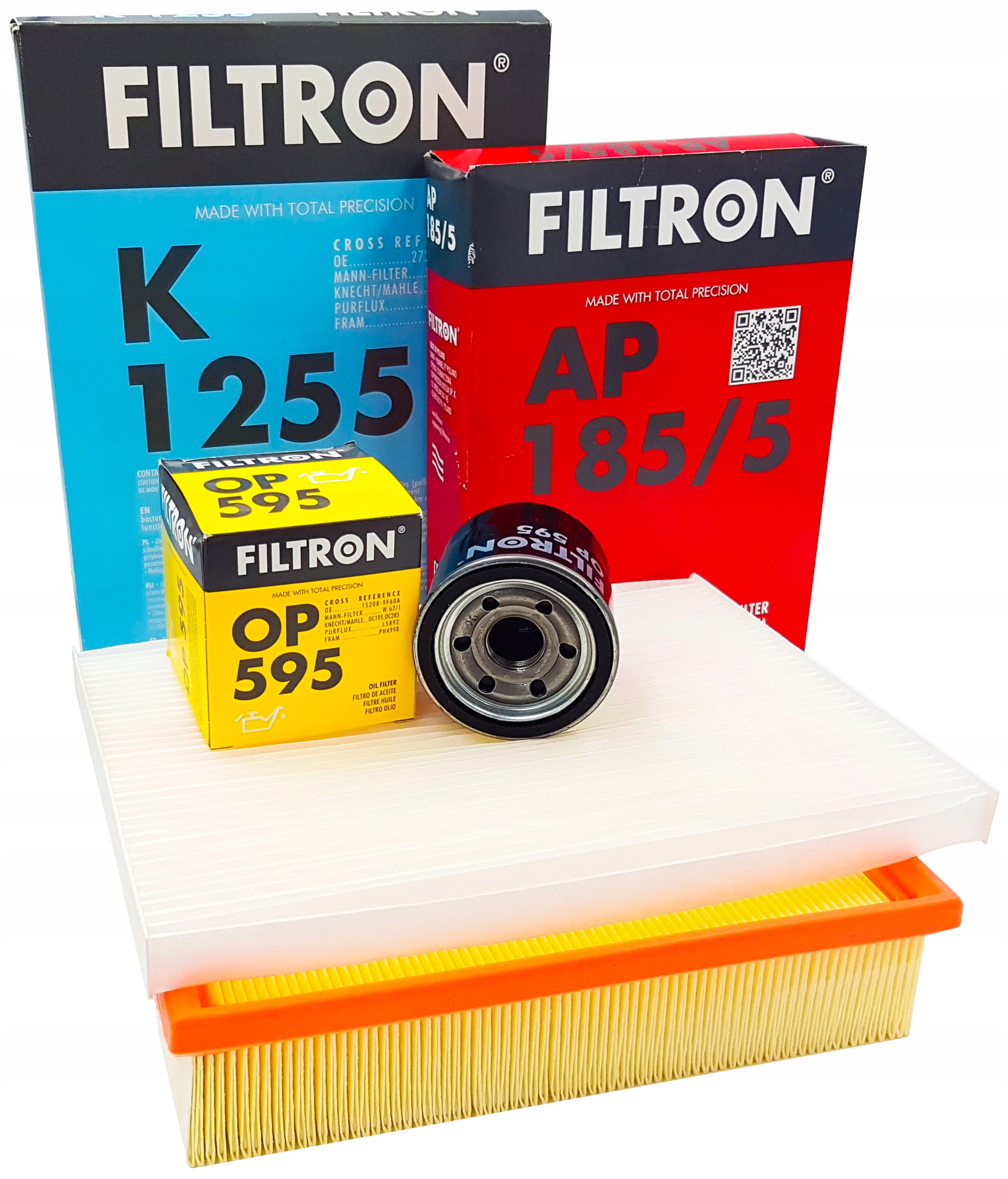 

Filtron Nissan Qashqai 1 I J10 1.6 Zestaw Filtrów