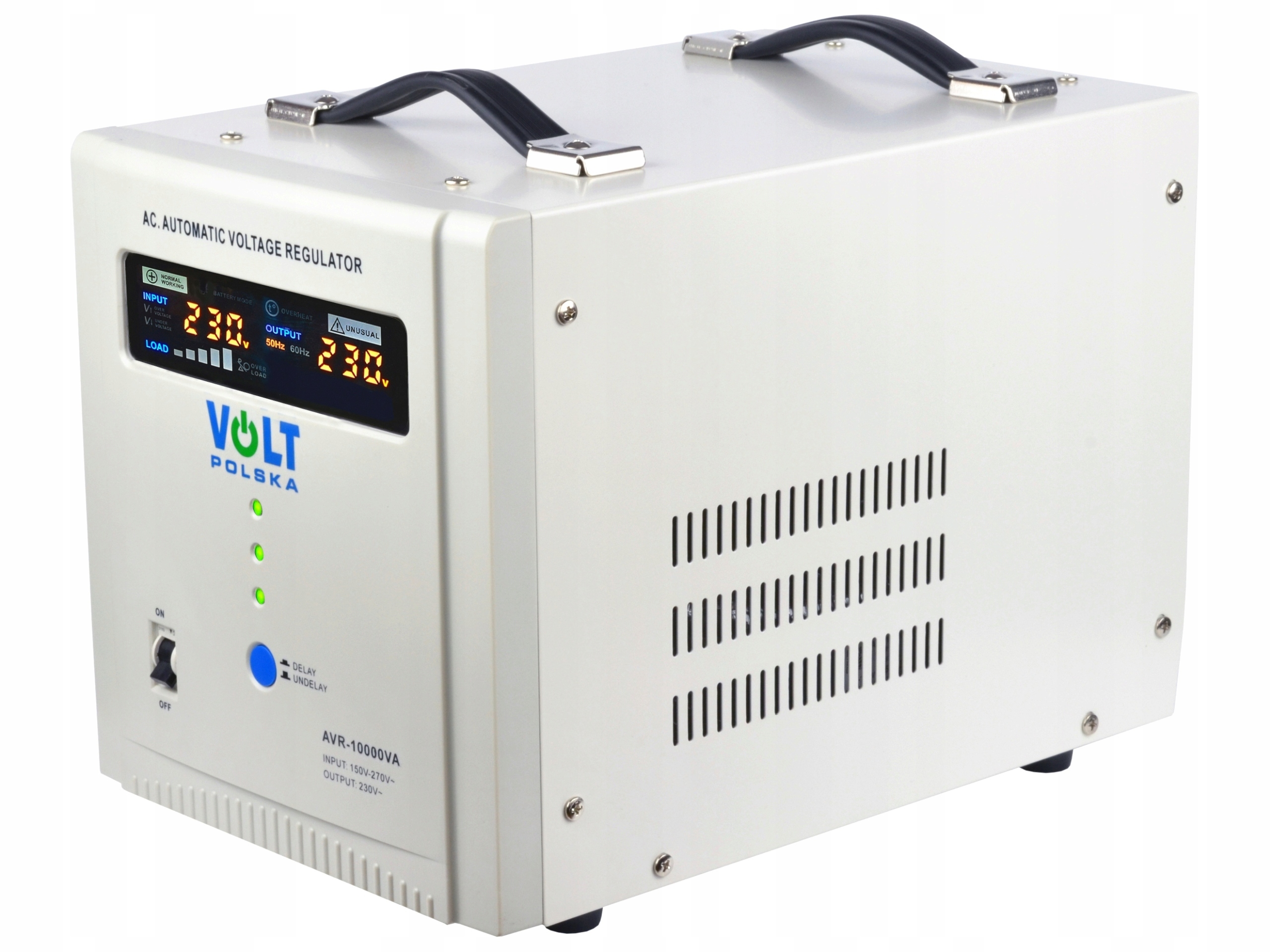 Stabilizator napięcia prąd AVR 10000VA VOLT POLSKA Model AVR-10000