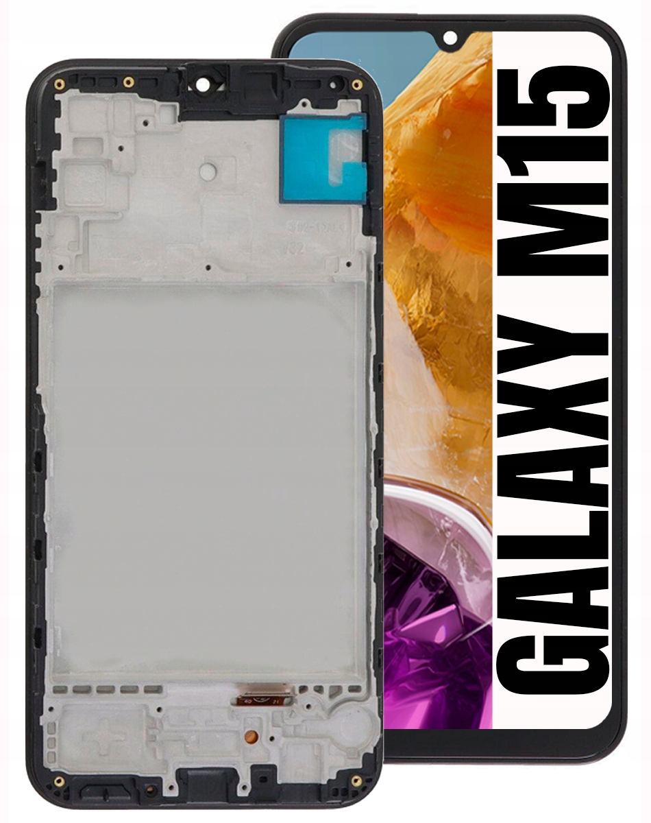 Displej Pro Samsung Galaxy M15 5G M156 Plná Velikost Oled LCD Rámeček
