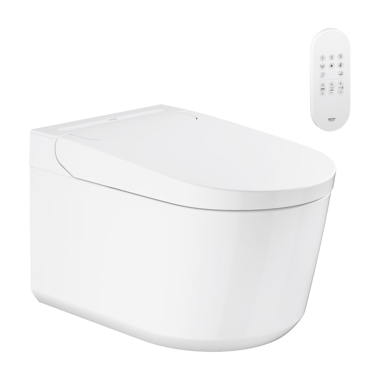 Toaleta podtynkowa myjąca Grohe ceramiczna biała z pilotem 36507SH0