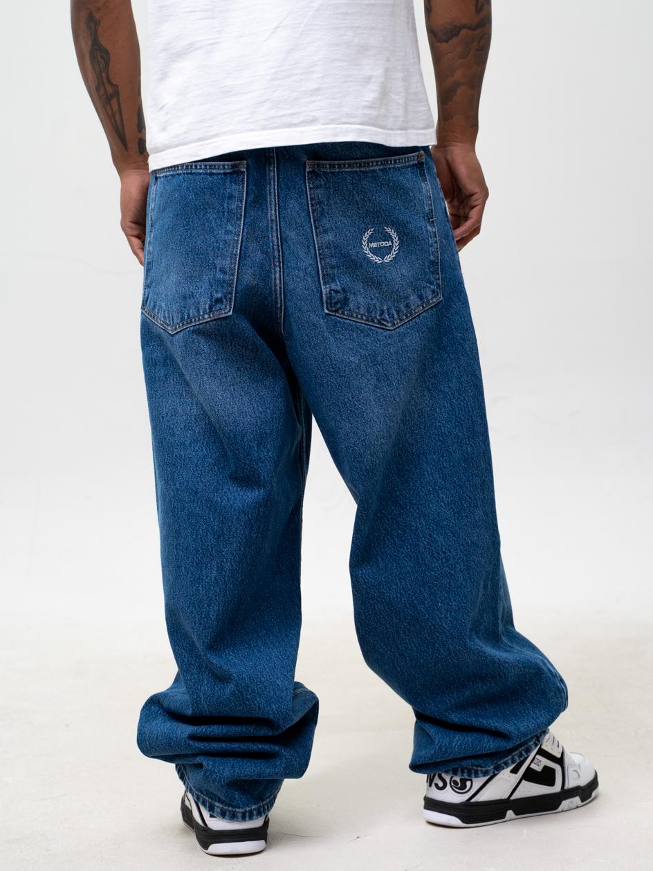 Kalhoty Metoda Sport Jeans Baggy Laur Pocket Blue vel. M