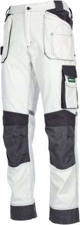 Spodnie robocze do pasa białe Allround Line 56-XL S-42145