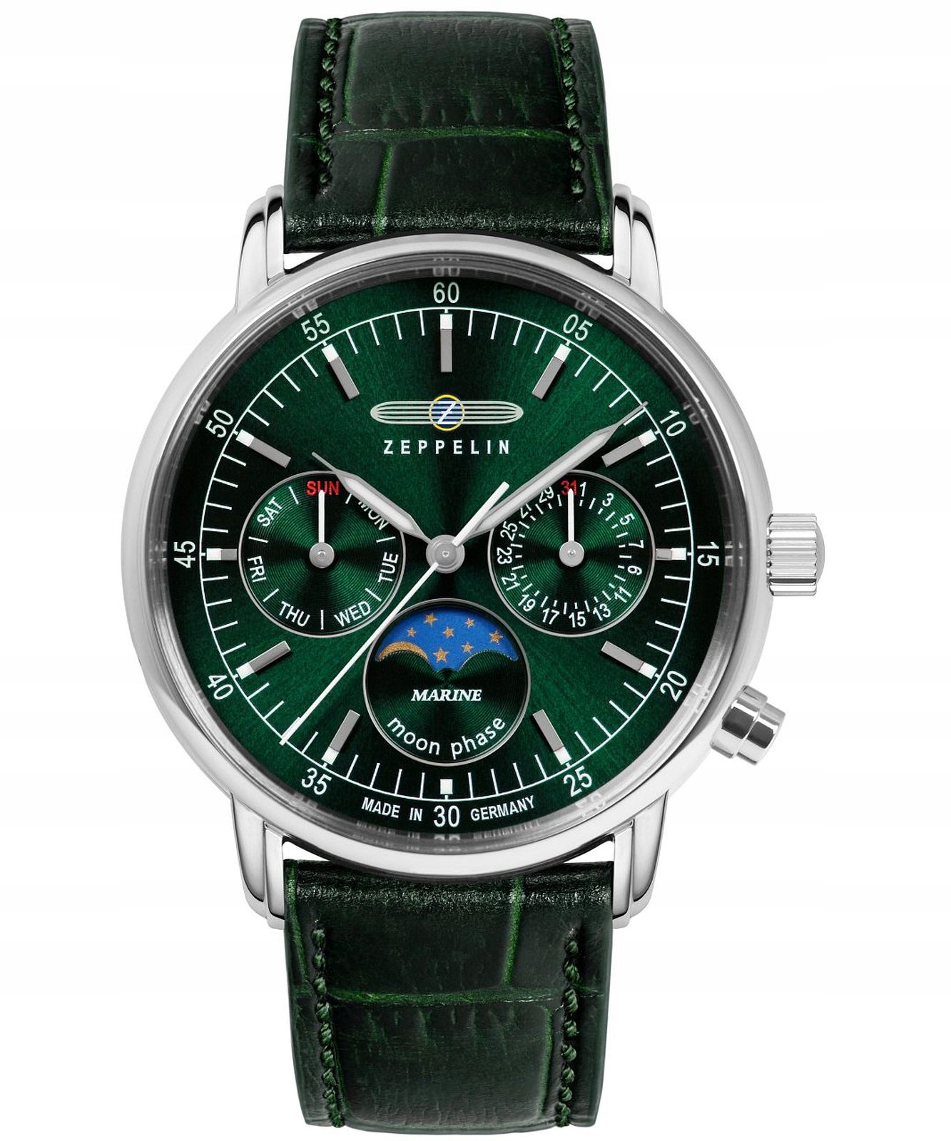 Dámské hodinky Zeppelin LZ14 Marine Moonphase Lady Zeppelin-8635-4