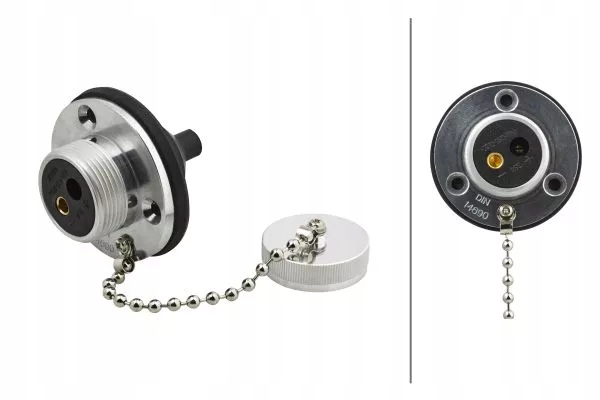 8JB 002 - HELLA 2-контактный разъем Макс.ток 16A / 24V