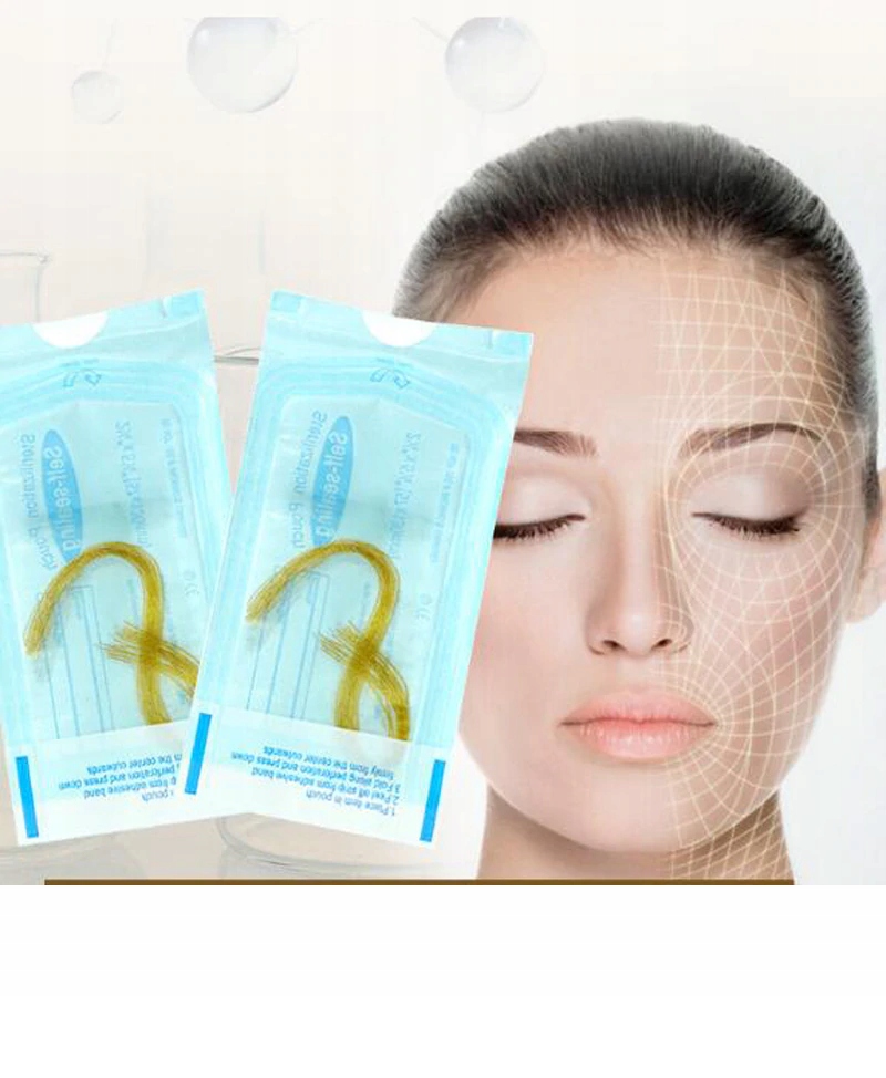 NICI PROTEINOWE ZE ZŁOTEM 24 K- -LIFTING 12 szt