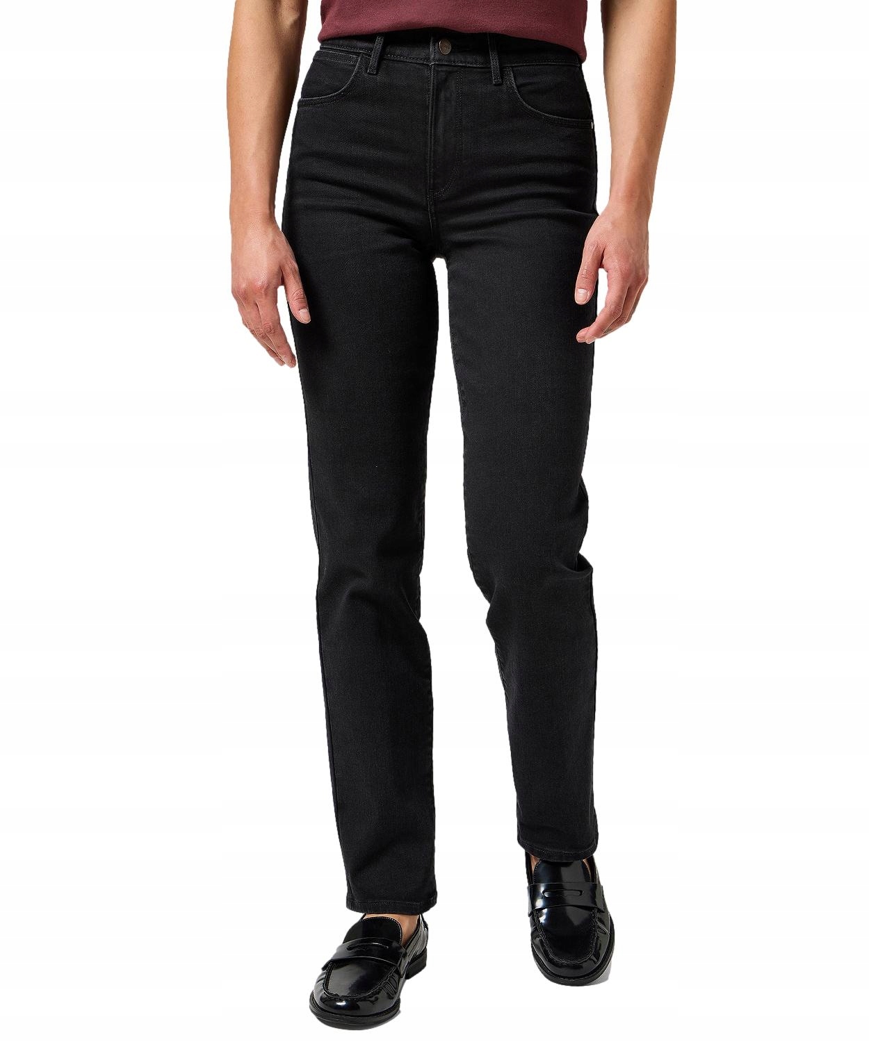 Džíny Wrangler Straight 112356392 Drainpipe Š 30 D 32