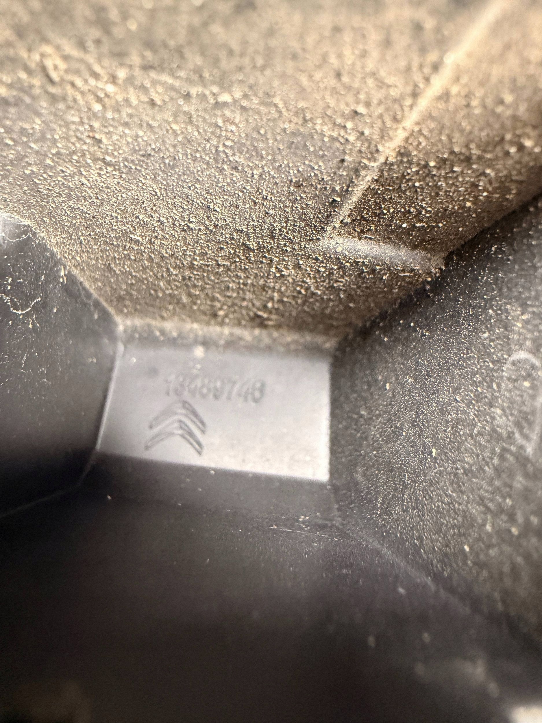 C3 Aircross bumper bracket right rear part 13489748