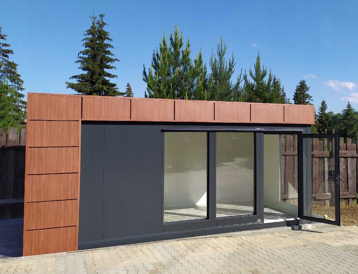 PAWILON HANDLOWY KOMIS SKLEP KIOSK KONTENER 7 x 4 Marka inny