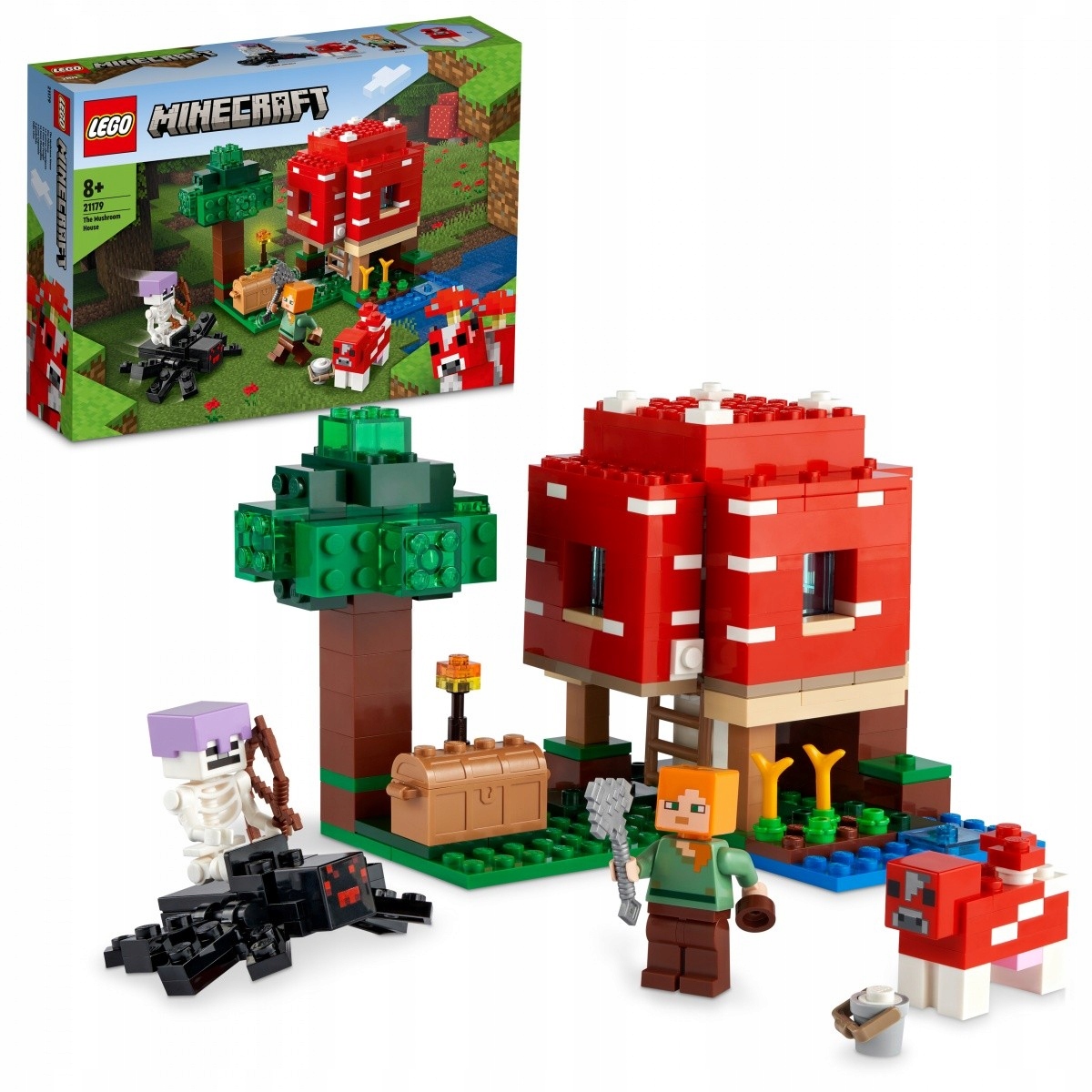 

Lego Klocki Minecraft Dom w grzybie Maincraft
