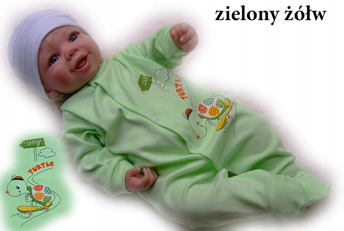 

Pajacyk pajac rozpinany śpioszki 62 bawełniany
