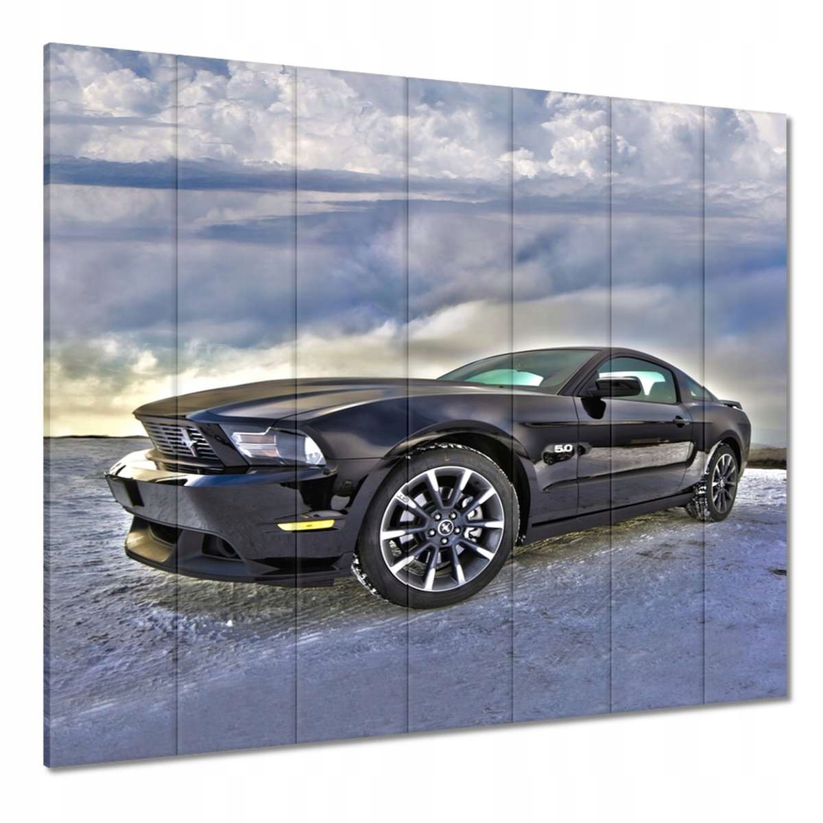 Obrazy 210x195 Ford Mustang na śniegu Samochód Klasyk Made in Usa