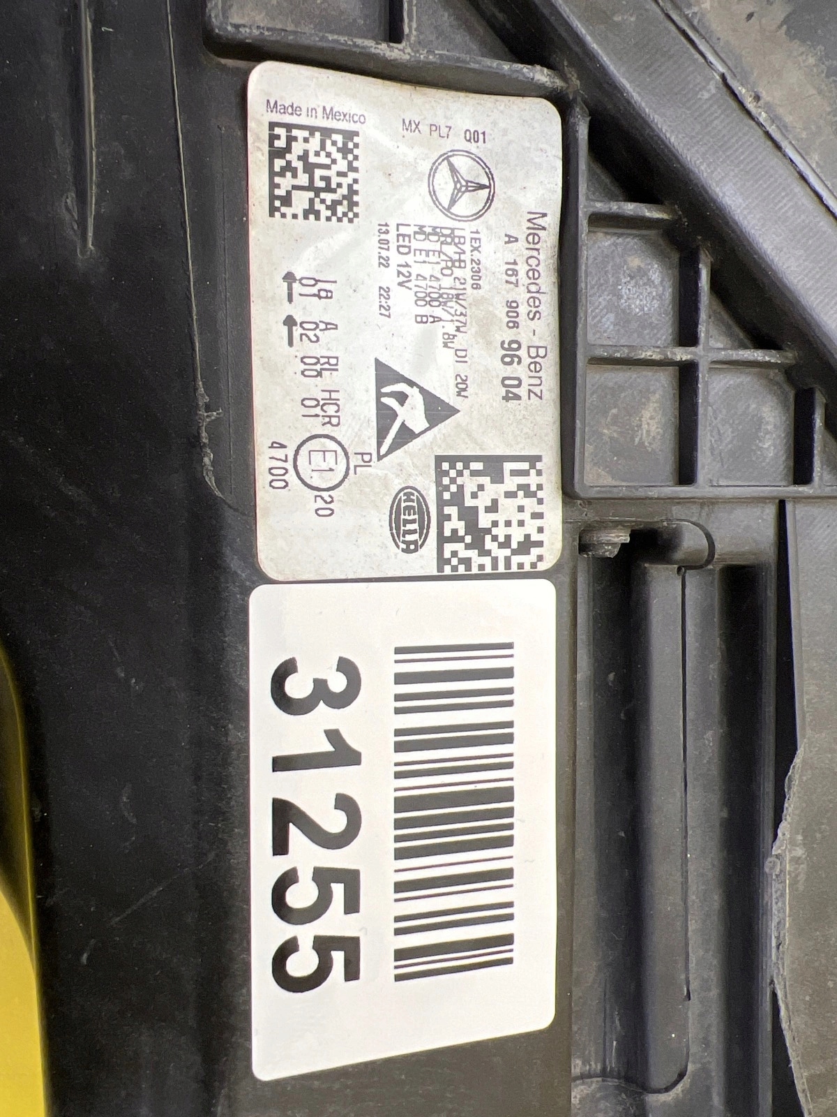 light right Mercedes GLE W167 Full Led Performance A1679069604