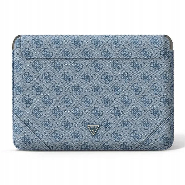 Puzdro Guess Sleeve GUCS14P4TB 13/14 palcov modré/modré 4G Uptown Triangle l
