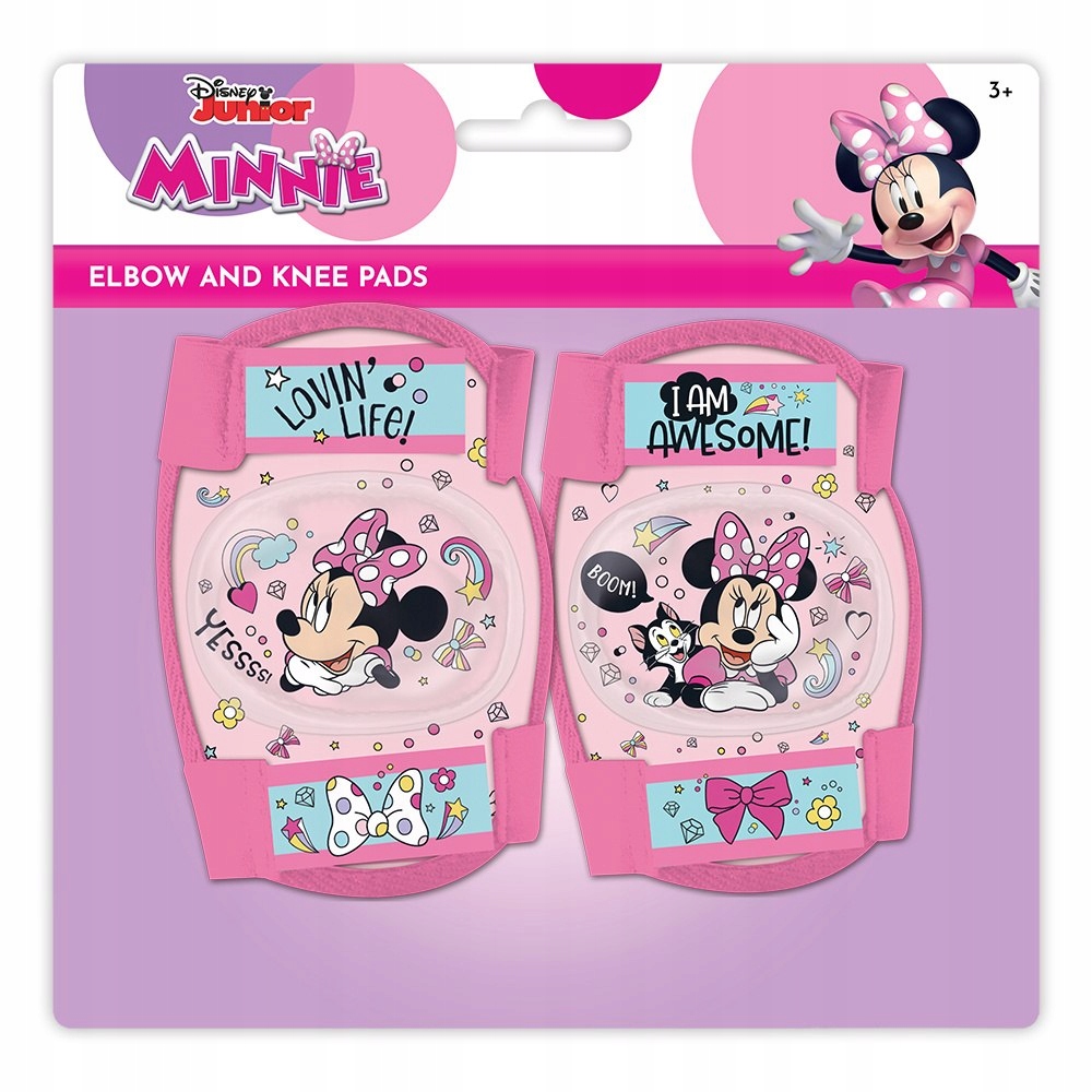 Ochraniacze rowerowe MINNIE MOUSE kolana i łokcie Marka Seven
