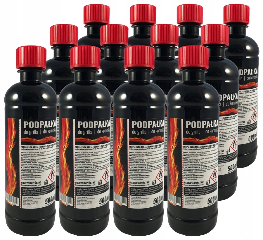 

Podpałka Rozpałka do grilla kominka pieca 12x0,5l