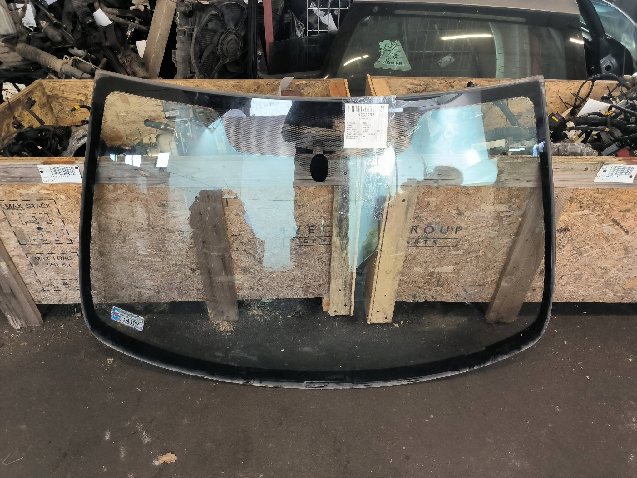 window front iron CITROEN XSARA II