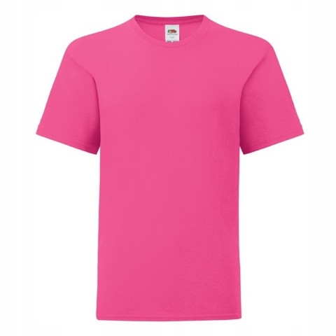 

Koszulka dziecięca Iconic FruitLoom Fuchsia 12-13
