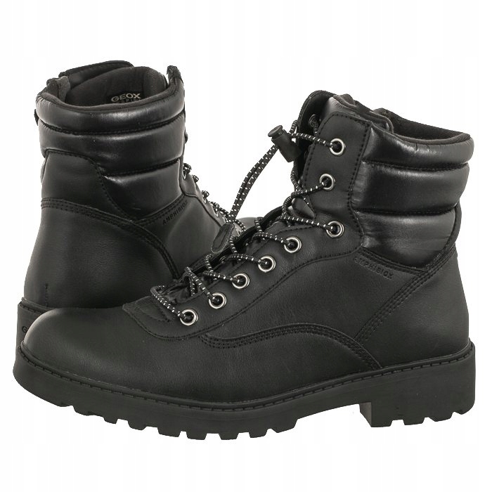 Dámské trapery Geox J Casey G.b Abx černé