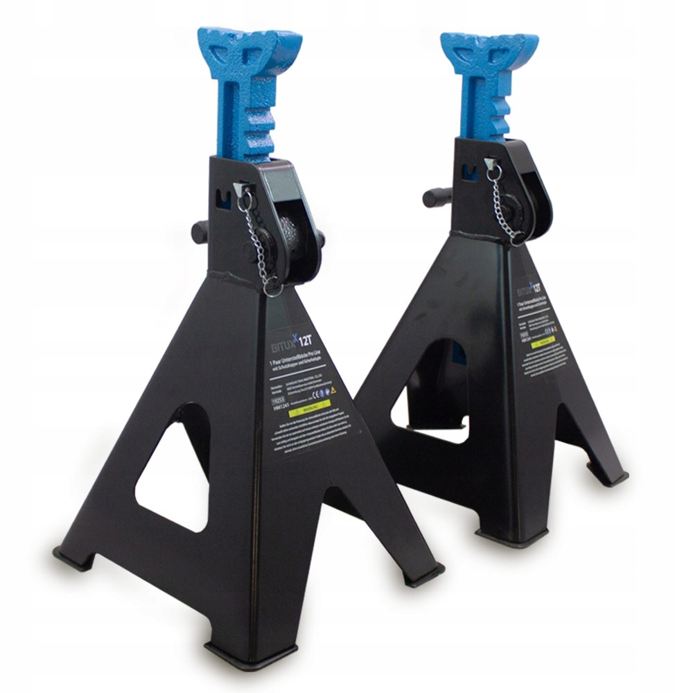 Kobyłki Podpory Samochodowe Regulowane 51-78cm 12000kg 12T ProLine 2 sztuki