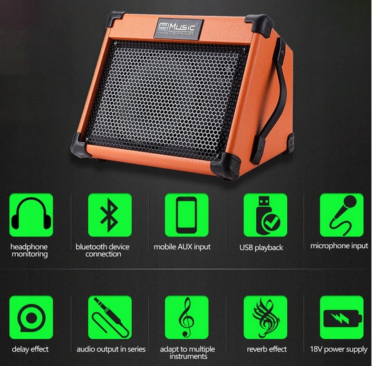 Cool Music AC-20 combo akustyczne 20W Waga produktu z opakowaniem jednostkowym 7 kg