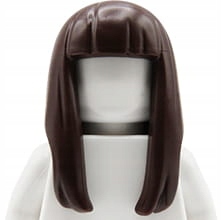 

Lego włosy figurki damskie brązowe długie grzywka