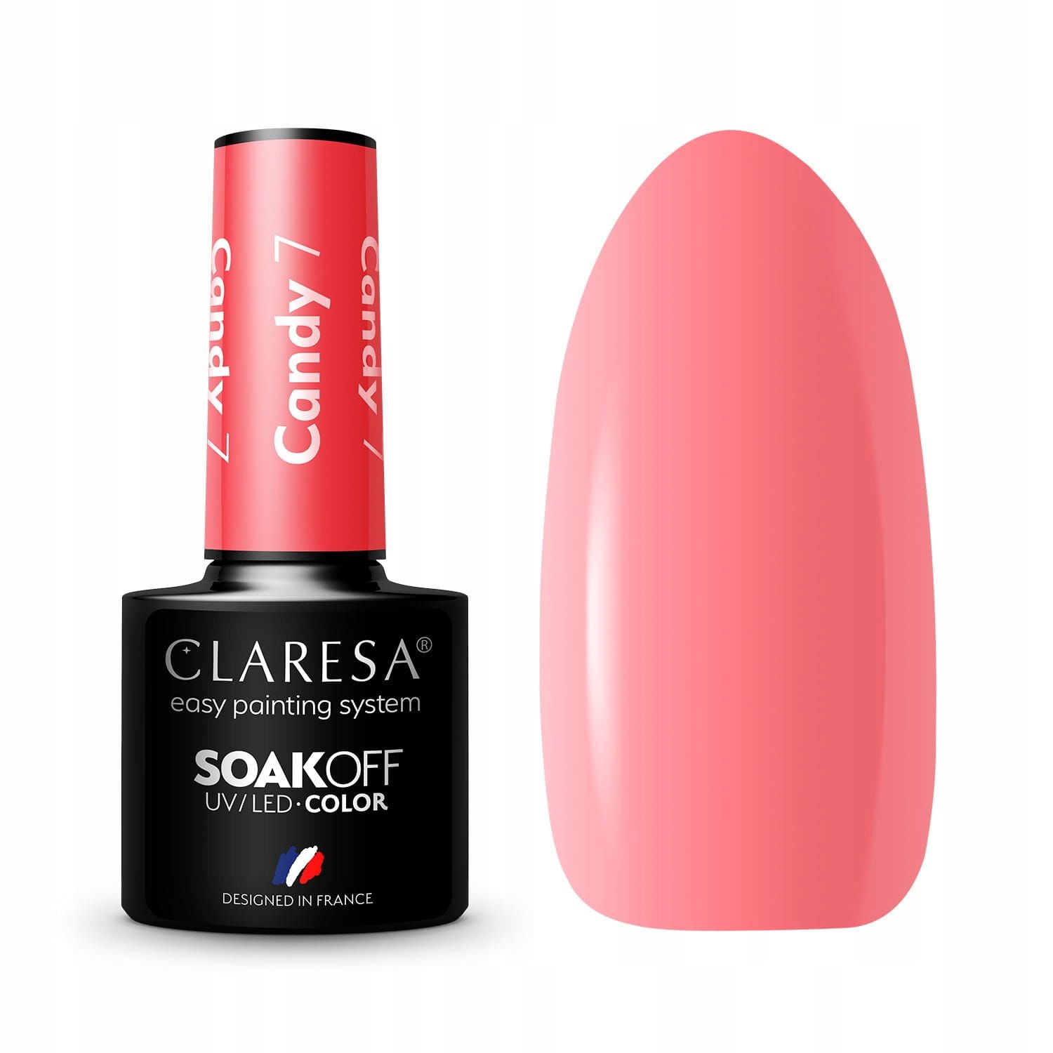 

Claresa Lakier hybrydowy Candy 7 5g