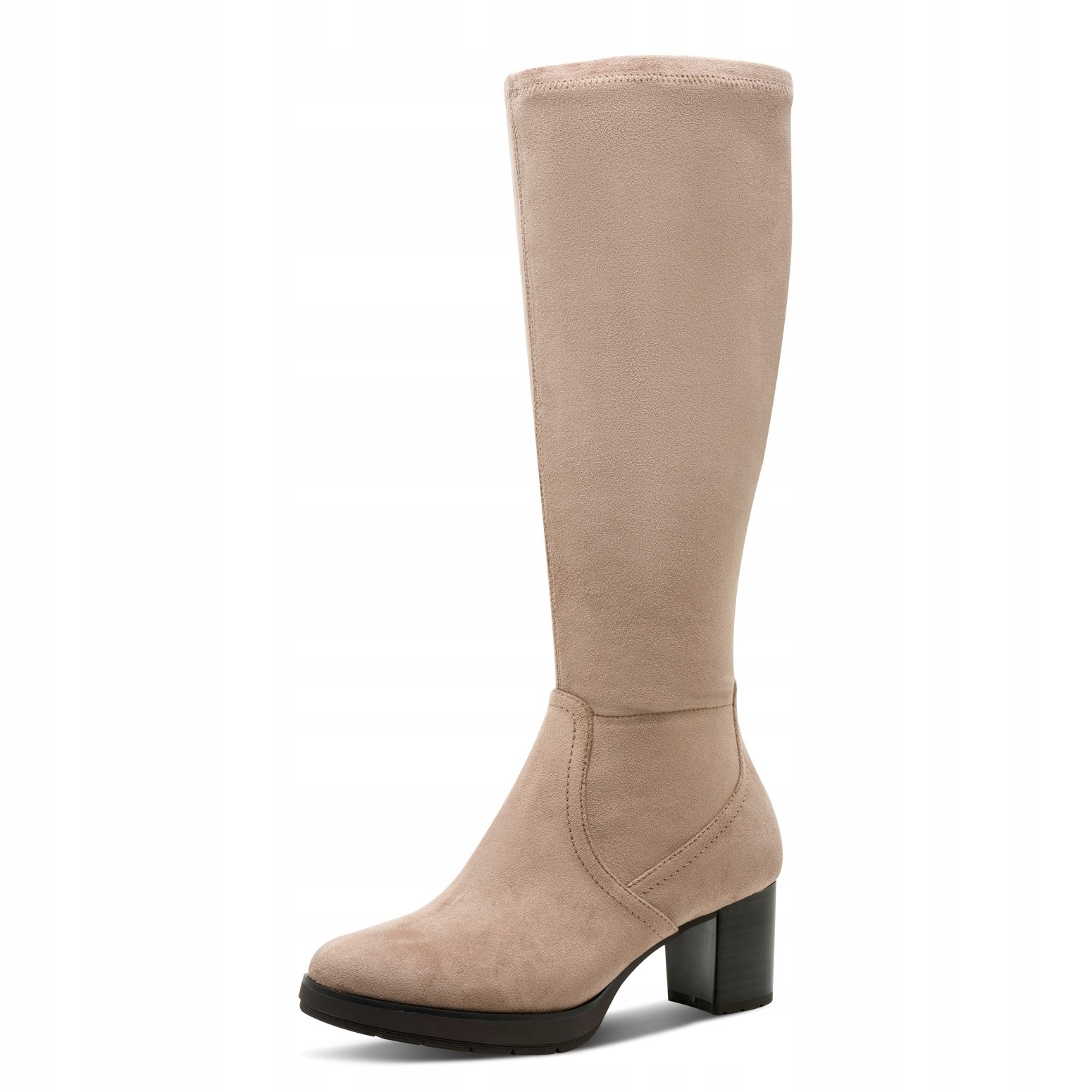 Jana 25565-43 Béžové Kozačky Stretch Tuhost H Vel. 37