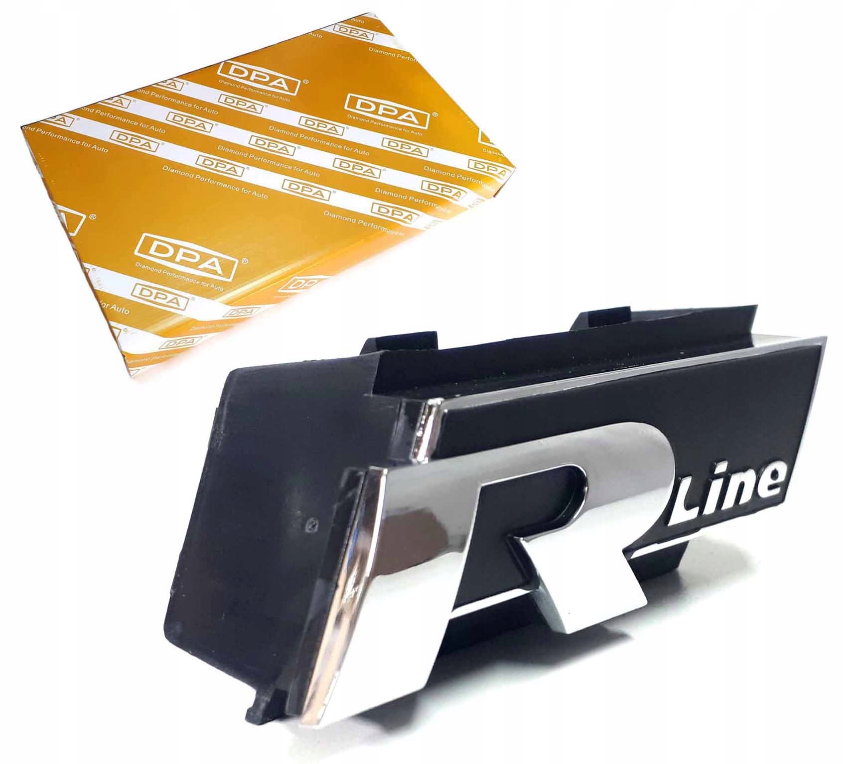 НАДПИСЬ R-LINE РЕШЕТКА РАДИАТОРА VW TOUAREG 3 760853948C