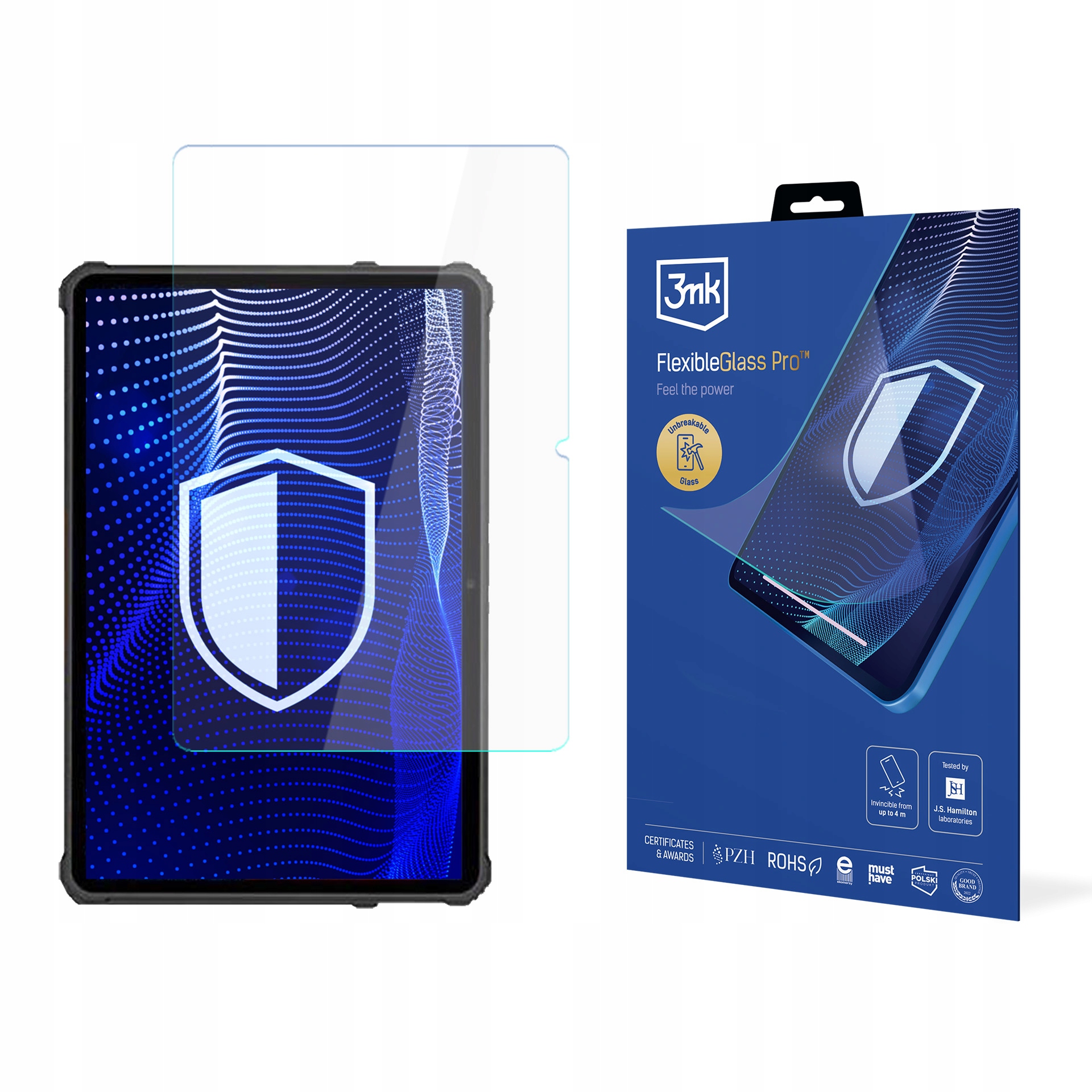 Nerozbitné sklo na displej Oukitel RT2 – 3mk FlexibleGlass Pro